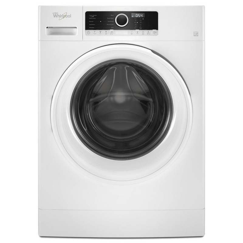Whirlpool WFW3090JW 1.9 cu. ft. 24″ Compact Washer with Detergent Dosing Aid option