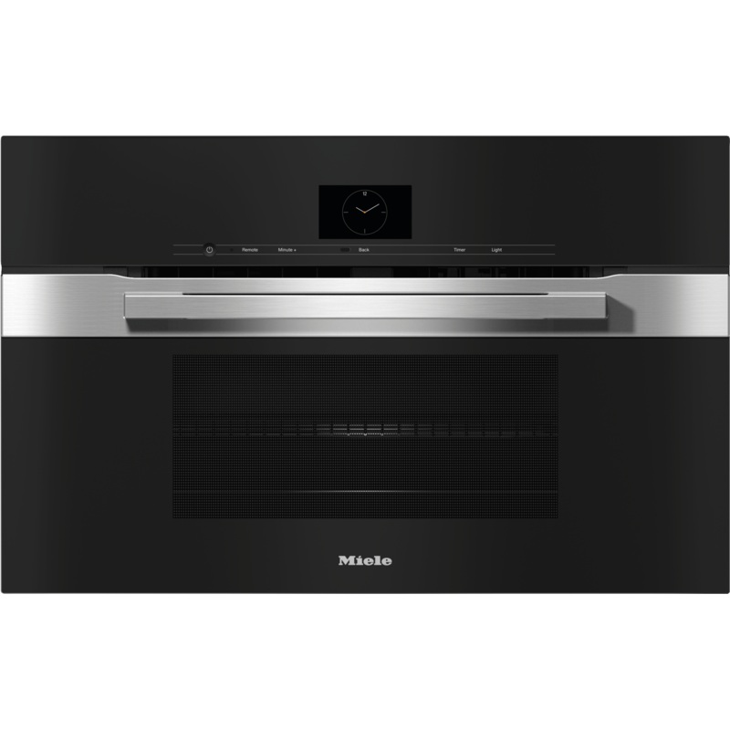 Miele H7670BM STAINLESS STEEL  30″ Compact Speed Oven In A Perfectly Combinable Design With Automatic Programs And Roast Probe.