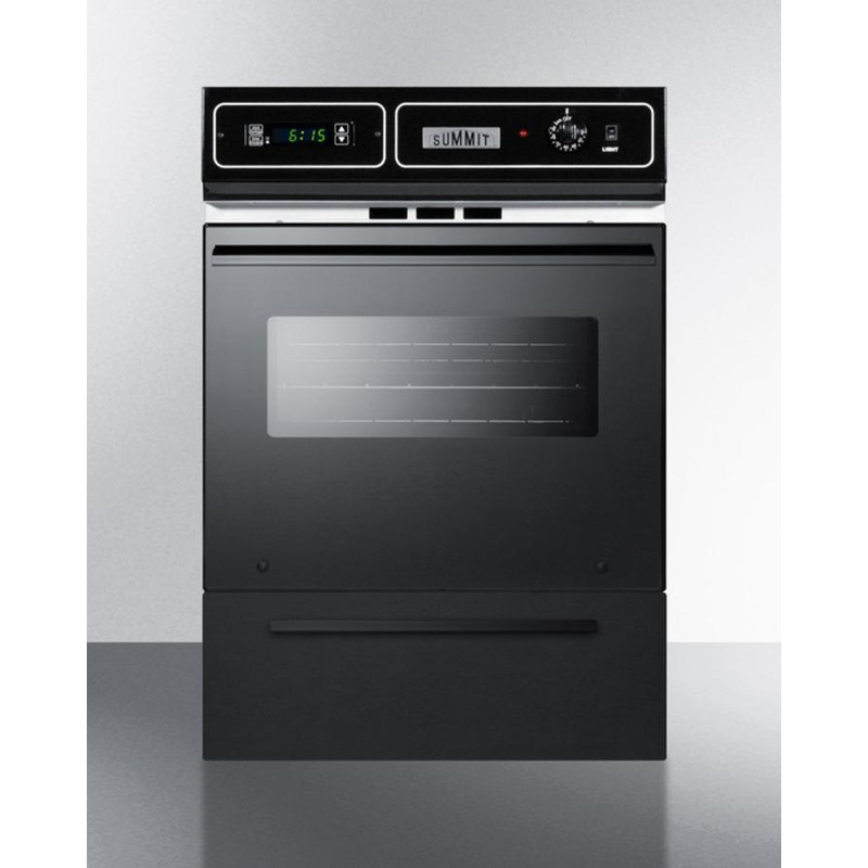 Summit TTM7212KW 24″ Wide Gas Wall Oven